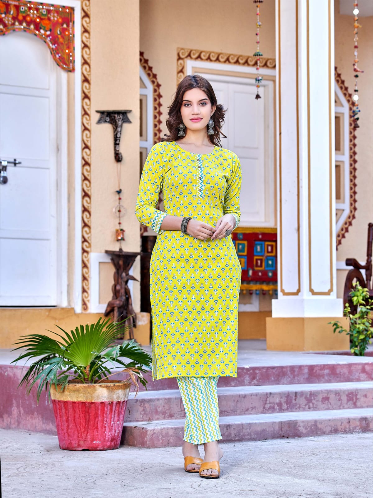 Tips And Tops Cotton Candy Vol 4 Wholesale Printed Kurtis With Bottom